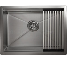 Мойка кухонная Granula Kitchen Space KS-6045U, сталь сатин