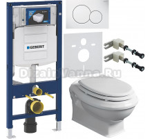 Комплект Унитаз подвесной Simas Arcade AR841bi rimless + Крышка AR007bi/br с микролифтом, петли бронза + Инсталляция Geberit Duofix UP 320 111.300.00.5 + Кнопка Sigma 01 115.770.11.5 белая + Крепления 111.815.00.1 к стене + Шумоизоляция 156.050.00.1