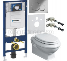 Комплект Унитаз подвесной Simas Arcade AR841bi rimless + Крышка AR002bi/cr петли хром + Инсталляция Geberit Duofix UP 320 111.300.00.5 + Кнопка Sigma 01 115.770.21.5 хром + Крепления 111.815.00.1 к стене + Шумоизоляция 156.050.00.1