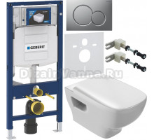 Комплект Унитаз подвесной Jacob Delafon Struktura EDE102 + Крышка E70024 с микролифтом + Инсталляция Geberit Duofix UP 320 111.300.00.5 + Кнопка Sigma 01 115.770.JQ.5 лакированная, матовый хром + Крепления 111.815.00.1 к стене + Шумоизоляция 156.050.00.1