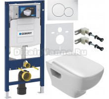 Комплект Унитаз подвесной Jacob Delafon Struktura EDE102 + Крышка E70024 с микролифтом + Инсталляция Geberit Duofix UP 320 111.300.00.5 + Кнопка Sigma 01 115.770.11.5 белая + Крепления 111.815.00.1 к стене + Шумоизоляция 156.050.00.1