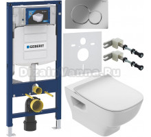Комплект Унитаз подвесной Jacob Delafon Struktura EDE102 + Крышка E20606-00 с микролифтом + Инсталляция Geberit Duofix UP 320 111.300.00.5 + Кнопка Sigma 01 115.770.21.5 хром + Крепления 111.815.00.1 к стене + Шумоизоляция 156.050.00.1