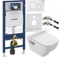 Комплект Унитаз подвесной Jacob Delafon Struktura EDE102 + Крышка E20606-00 с микролифтом + Инсталляция Geberit Duofix UP 320 111.300.00.5 + Кнопка Sigma 01 115.770.11.5 белая + Крепления 111.815.00.1 к стене + Шумоизоляция 156.050.00.1