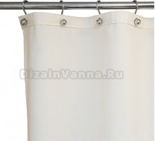 Штора для ванной Arti-Deco Liso Beige 180x200 кремовая