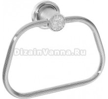 Полотенцедержатель Boheme Royal Cristal Chrome кольцо