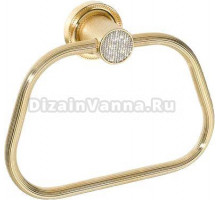 Полотенцедержатель Boheme Royal Cristal Gold кольцо