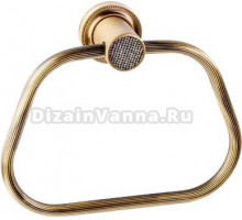 Полотенцедержатель Boheme Royal Cristal Bronze кольцо