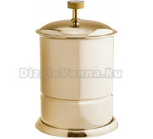 Мусорное ведро Boheme Royal Cristal Gold