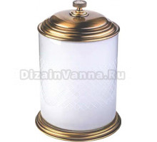 Мусорное ведро Boheme Royal Cristal Bronze стекло Мусорное ведро Boheme Royal Cristal Bronze стекло