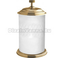 Мусорное ведро Boheme Royal Cristal Gold стекло