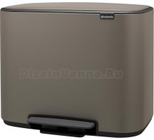 Мусорное ведро Brabantia Bo Pedal Bin 121203 23 + 11 л