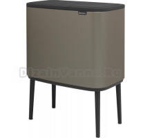 Мусорное ведро Brabantia Bo Touch Bin 316142 23 + 11 л