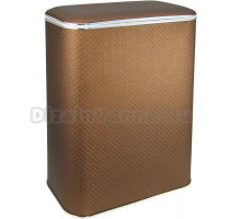 Корзина для белья Cameya PNH-B орех, хром, большая