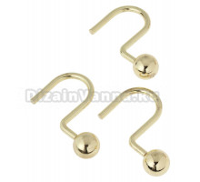 Крючок для шторы Carnation Home Fashions Ball Type Hook Brass