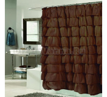 Штора для ванной Carnation Home Fashions Carmen коричневая