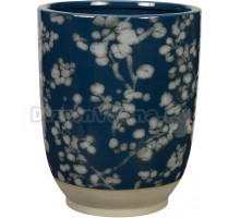 Мусорное ведро Creative Bath Indigo Blossoms IND54BLU