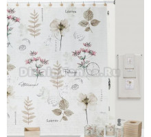 Штора для ванной Creative Bath Pressed Leaves S1272NAT