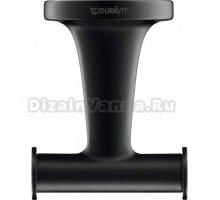 Крючок Duravit Starck T 0099304600 двойной, черный