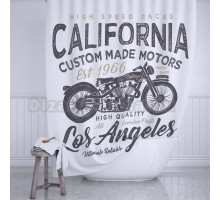 Штора для ванной Fixsen California FX-2500 без колец