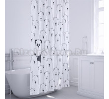 Штора для ванной Fixsen Panda FX-2501 без колец