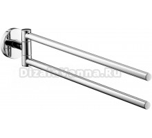 Полотенцедержатель Hansgrohe Logis Classic двойной