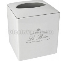 Бокс для салфеток Kassatex Le Bain White ALB-TH-W белый