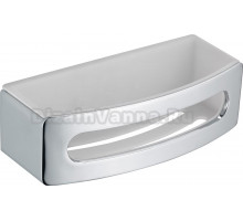 Полка Keuco Elegance new 11658 хром, белая