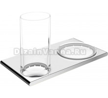 Стакан Keuco Edition 400 11556 с мыльницей