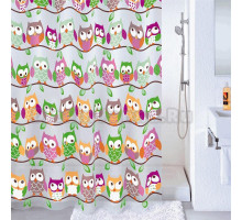 Штора для ванной Milardo Cheeky Owls