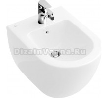 Биде подвесное Villeroy & Boch Subway 2.0 5400 00R1 alpin, Сeramicplus