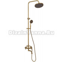 Душевая стойка Bronze de Luxe Florence 10131P для ванны с душем