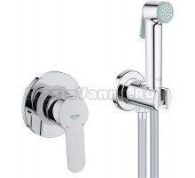 Гигиенический душ Grohe BauEdge 124898 со смесителем, С ВНУТРЕННЕЙ ЧАСТЬЮ