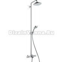 Душевая стойка Hansgrohe Croma 220 Showerpipe 27223000 с термостатом