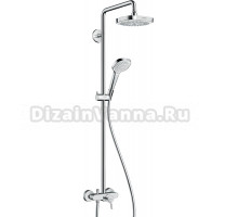 Душевая стойка Hansgrohe Croma Select E 180 27258400 с однорычажным смесителем