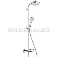 Душевая стойка Hansgrohe Crometta 160 1 Jet 27264400 с термостатом