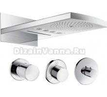 Душевой комплект Hansgrohe Raindance Rainfall 240 AIR 3jet 28411000