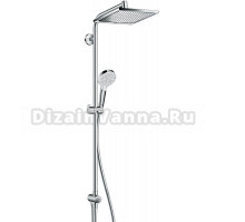 Душевая стойка Hansgrohe Crometta E 240 1jet Showerpipe Reno EcoSm 27289000 9 л