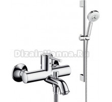 Душевой комплект Hansgrohe Talis classic 14140000 смеситель + душевой гарнитур