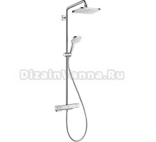 Душевая стойка Hansgrohe Croma 27630000 для душа, с термостатом