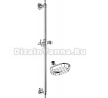 Душевая штанга Zorg Sanitary ZR 821 с мыльницей