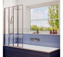 Шторка на ванну Ambassador Bath Screens 16041111L 100х140