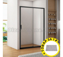 Душевая дверь в нишу Aquanet Pleasure AE60-N-140H200U-BT + коврик