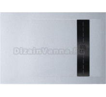 Поддон для душа Aquanet Delight 140x80 белый камень, с сифоном