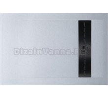 Поддон для душа Aquanet Delight 160x90 белый камень, с сифоном