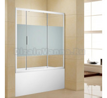 Шторка на ванну Aquanet Practic AE10-B-150H150U-CP