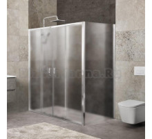 Душевой уголок BelBagno Unique AH-21-170/200-80-P-Cr стекло punto