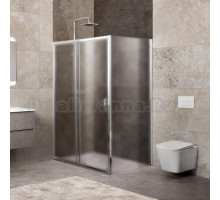 Душевой уголок BelBagno Unique AH-1-120/135-80-P-Cr стекло punto