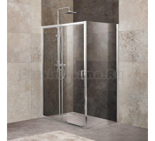 Душевой уголок BelBagno UNIQUE-AH-1-110/125-90-C-Cr