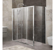 Душевой уголок BelBagno UNIQUE-AH-21-150/180-90-C-Cr
