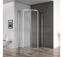 Душевой уголок BelBagno Acqua R-2-100-C-Cr хром